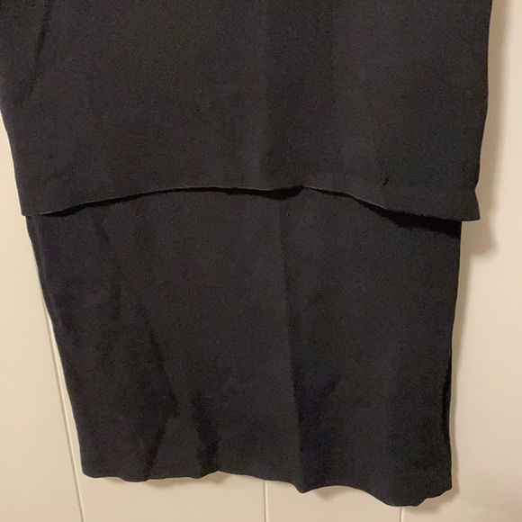 NWT MOYURU Tube Rayon Nylon Blend Skirt With Overlap Flap Unique Vintage - Picture 2 of 6